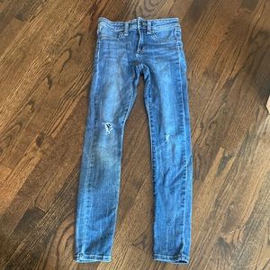 Joe's Jeans Ultra Skinny Stretch Denim Girl's Size 14 Ever Blue RN 135745